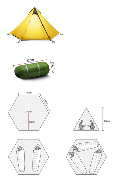 2 Person 3 season Tent