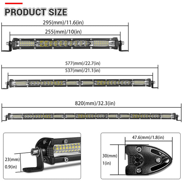 Slim LED Light Bars