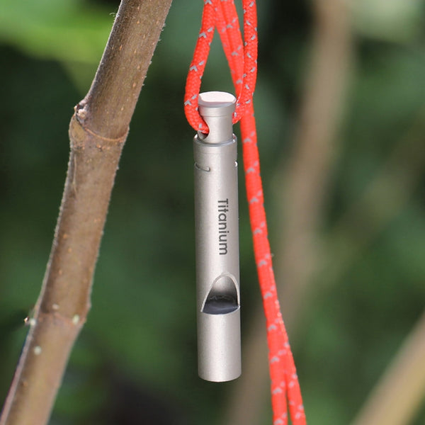 Ultralight Titanium Whistle