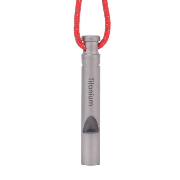 Ultralight Titanium Whistle