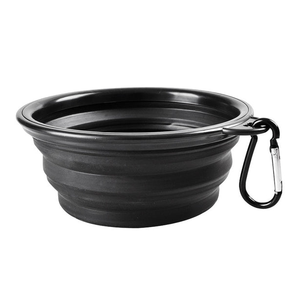 Collapsible Silicone Dog Bowl