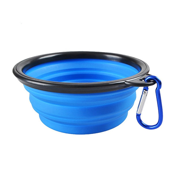 Collapsible Silicone Dog Bowl