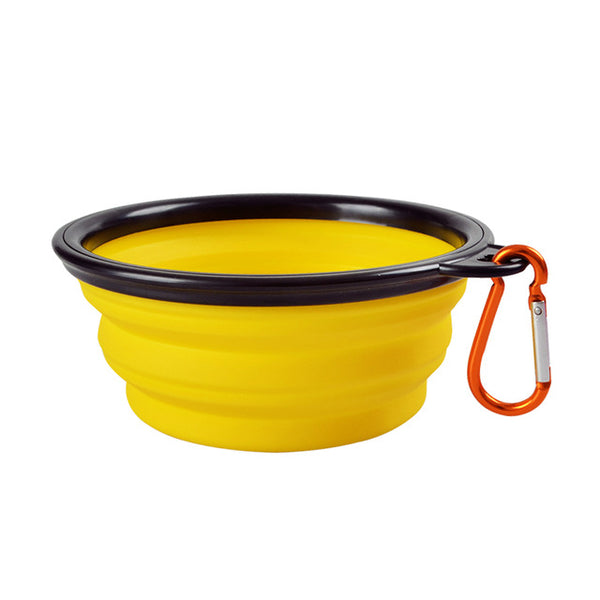Collapsible Silicone Dog Bowl
